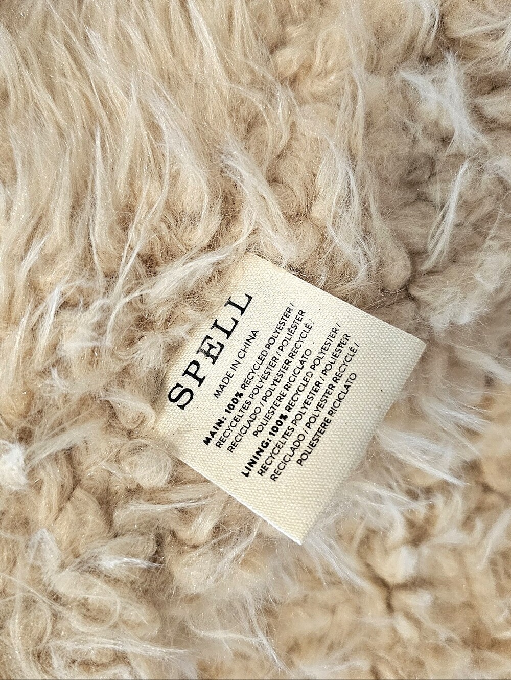 SPELL & THE GYPSY COLLECTIVE JOPLIN CROPPED JACKET – HAZELNUT – SIZE LARGE - Picture 16 of 16